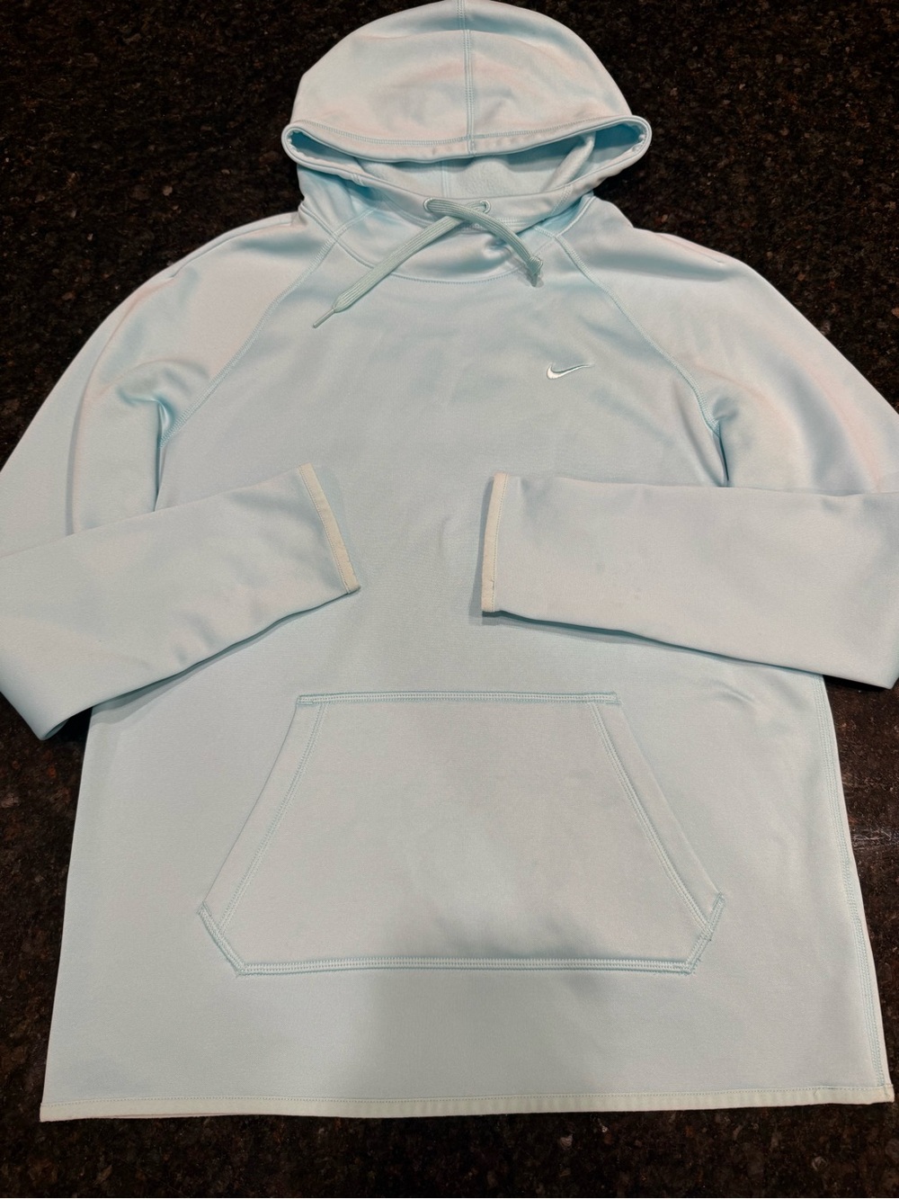 Women’s Teal Blue Nike Therma-Fit Hoodie - Small